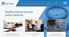 Desktop Screenshot of doctorshealthsa.com.au